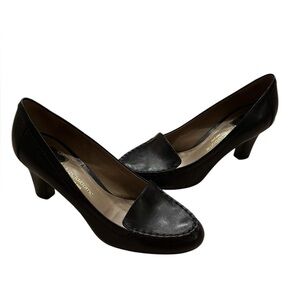 Liz Claiborne Black Heels Style Jill Size 8 Like New